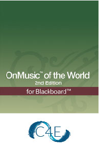 OnMusic of the World 2nd Edition for Blackboard